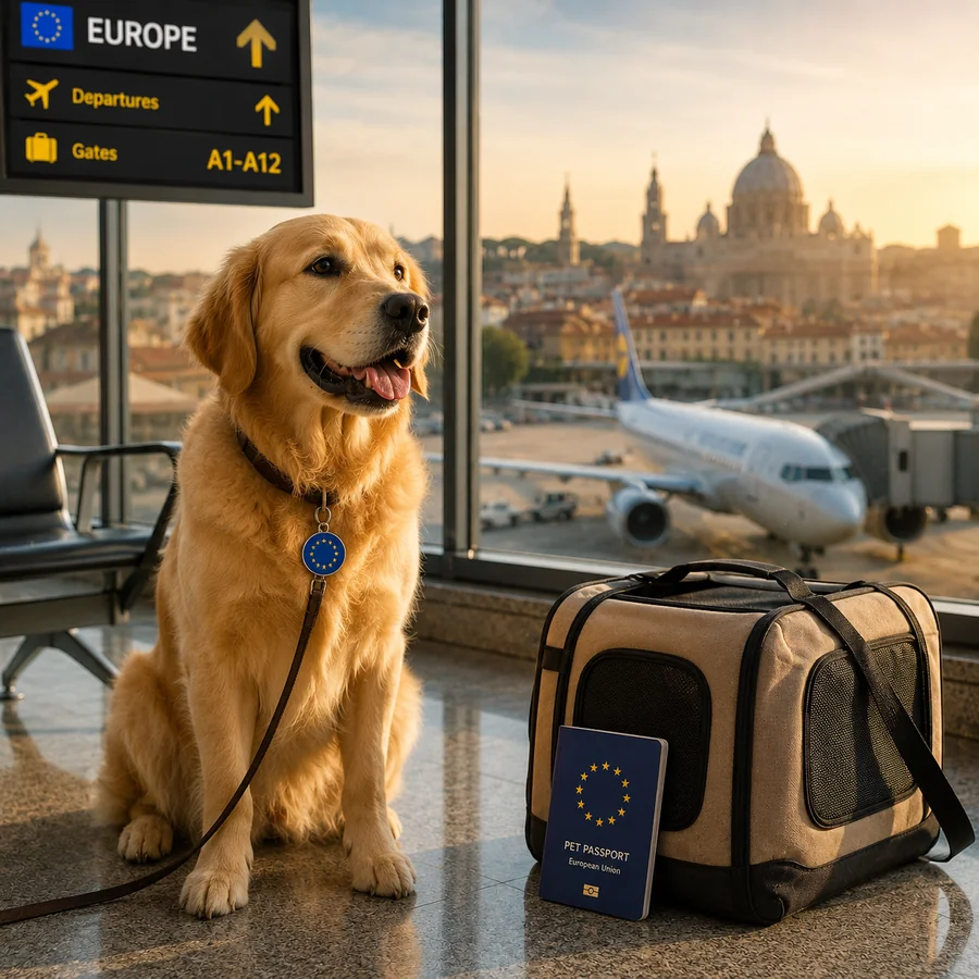 Como levar cachorro para a Europa — CVI, sorologia antirrábica e cronograma real.